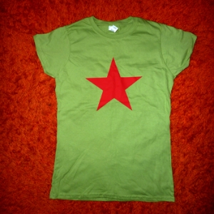 Red Star Green Women's T-shirt